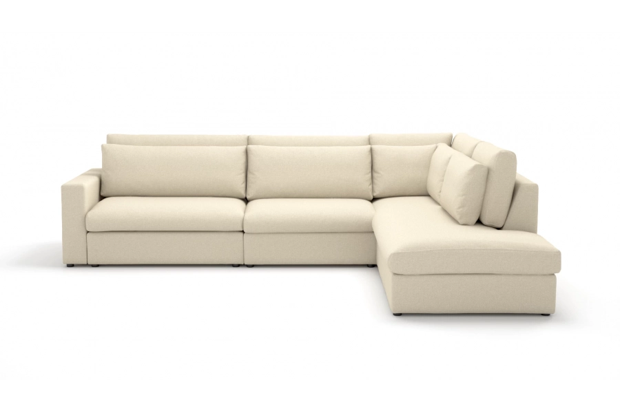 Model Portofino - Portofino sofa 1,5 osobowa + sofa 1,5 osobowa + otomana prawa